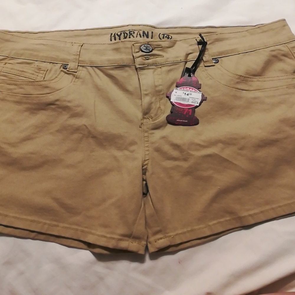 Tan shorts